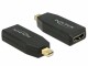 DeLock Adapter Mini-Displayport ? HDMI 4K, aktiv, schwarz