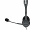 Bild 1 Logitech Headset H111 Stereo, Mikrofon Eigenschaften: Wegklappbar