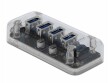 DeLock USB-Hub 64087 USB 3.0 - 4x Typ-A, Stromversorgung