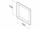 Neomounts by NewStar VESA-Platte FPMA-VESA100, Detailfarbe: Schwarz