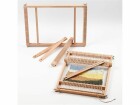 Creativ Company Webrahmen Holz 28 x 39 cm, Detailfarbe: Hellbraun