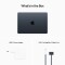 Bild 10 Apple MacBook Air 13" Mitternacht, M2 Chip 8-Core CPU und 10-Core GPU, 8 GB RAM, 512 GB (MLY43)