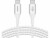 Image 2 BELKIN 240W BRAIDED C-C CABLE 2M WHT NS CABL