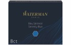 WATERMANN WATERMAN Tintenpatrone Standard Blau, 8 Stück