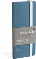 GMUND Pocket Pad 6.7x13.8cm 38060 demin,blanko 100 Seiten, Kein
