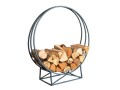 Esschert Design Holzregal Rund, Eisen, Gewicht: 3.24 kg, Breite: 81