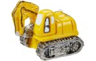 HobbyFun Mini-Fahrzeug Bagger Gelb, Detailfarbe: Gelb, Material