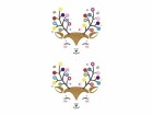 Paper + Design Taschentücher Colourful Deer 1 Päckchen à 10