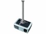 Neomounts by NewStar Deckenhalterung BEAMER-C200 Silber, Beameraufnahme: 130