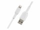 Image 9 BELKIN LIGHTNING BLADE/SYNC CABLE PVC MFI