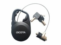 DICOTA Lock Pro - Sicherheitskabelschloss - 1.38 m