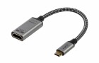 onit Adapter USB Type-C - HDMI, Kabeltyp: Adapterkabel