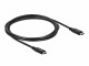 DeLock USB4-Kabel 20 Gbps USB C - USB C