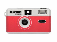 Ilford Analogkamera Sprite 35-II Red & Silver