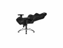 AKRacing Gaming-Stuhl Master PREMIUM Schwarz, Lenkradhalterung