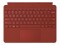 Bild 1 Microsoft Type Cover Signature Surface Go CH Layout mohnrot