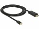 DeLock Kabel mini DisplayPort 1.2 Stecker > HDMI-A