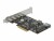 Bild 3 DeLock PCI-Express-Karte 90059 USB 3.1 Gen2 - 4x USB-C