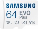 Samsung EVO Plus MB-MC64KA - Carte mémoire flash (adaptateur