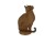 Bild 3 Ambiance Dekofigur Katze auf Platte, sitzend, Eigenschaften: Keine