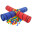 Bild 1 vidaXL Spieltunnel mit 250 Bällen Mehrfarbig