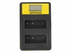 Patona Ladegerät Smart Dual LCD USB