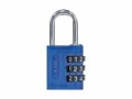 Abus Zahlenschloss 144/30 B/DFNLI Blau Aluminium, Schlossart