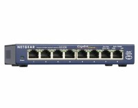 NETGEAR Switch GS108 8 Port, SFP Anschlüsse: 0, Montage