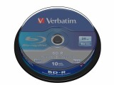 Verbatim BD-R 25 GB, Spindel (10 Stück), Medientyp: BD-R