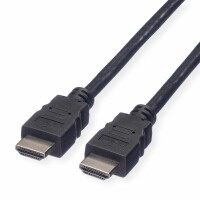 Value HDMI High Speed Kabel 11.99.5537 Black, ST/ST, 1080p