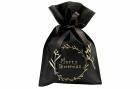 Rico Design Geschenktüte Merry Christmas 20 x 30 cm, Schwarz/Gold