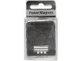 Creativ Company Haftmagnet Power 5 mm, 10 Stück, Detailfarbe: Silber