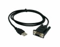 EXSYS exSys EX-1301-2F, USB zu 1xSeriell RS232, mit 9 Pin