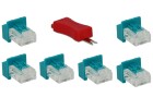 DeLock Clip RJ45 Portverriegelung inkl. Stecker Set 6