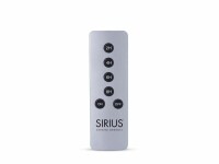 Sirius Fernbedienung LED Silber