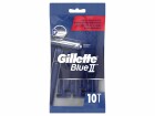 Gillette Herrenrasierer Blue II Einweg 10 Stück, Einweg Rasierer