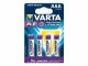 Varta Professional - Batterie 4 x AAA Li 1100 mAh