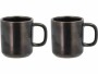 Villa Collection Kaffeetasse Fjord 250 ml, 2 Stück, Schwarz, Material