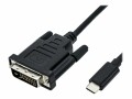 Roline - Adaptateur vidéo externe - USB-C 3.1 - DVI - noir