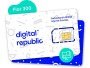 Digital Republic SIM-Karte Unlimitiert Internet für 30 Tage - High