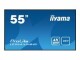 Iiyama DS LE5541UHS 138.7cm IPS 55"/3840x2160/VGA/3xHDMI