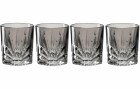 Leonardo Whiskyglas Capri 330 ml, 4 Stück, Grau, Material