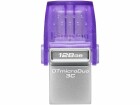 Kingston DataTraveler microDuo 3C - Clé USB - 128