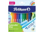 Pelikan Fasermaler Colorella Star 12 Farben, Set: Ja, Anwender