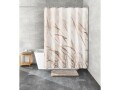 Kleine Wolke Duschvorhang Sylt 180 x 200 cm, Beige/Weiss, Breite