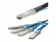 StarTech.com - Cisco QSFP-4SFP10G-CU5M Compatible QSFP+ Breakout Cable - 5 m
