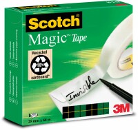 SCOTCH Magic Tape 810 25mmx66m 8102566K unsichtbar, refill, Kein