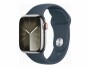 Apple Watch Series 9 41 mm LTE Silber Sport