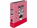 Herlitz Ordner Cute Zebra A4, Zusatzfächer: Nein, Anzahl Ringe