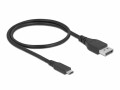 DeLock Kabel Bidirectional, 8K 60Hz USB Type-C - DisplayPort